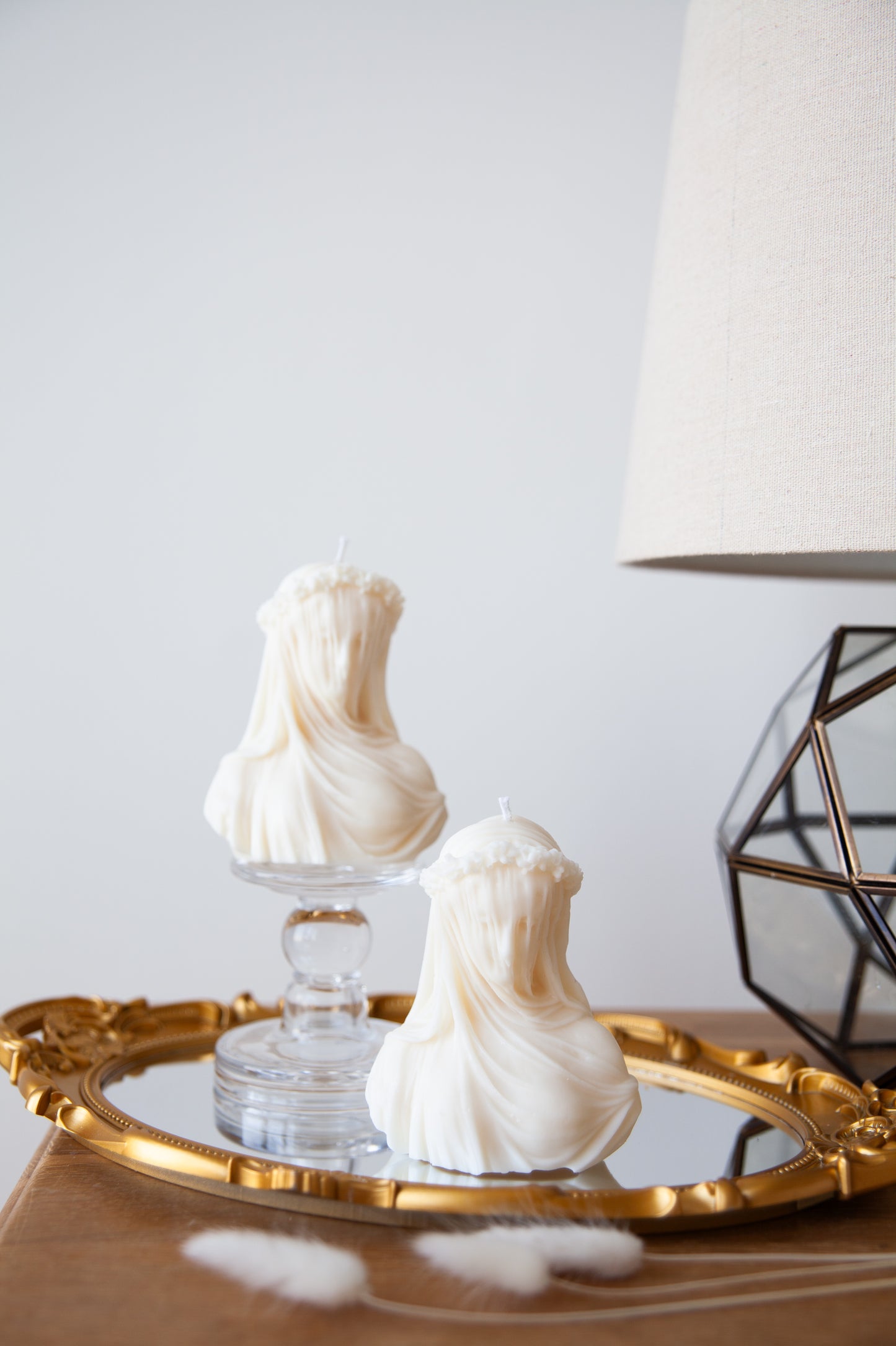 Handmade MS Veil Candle
