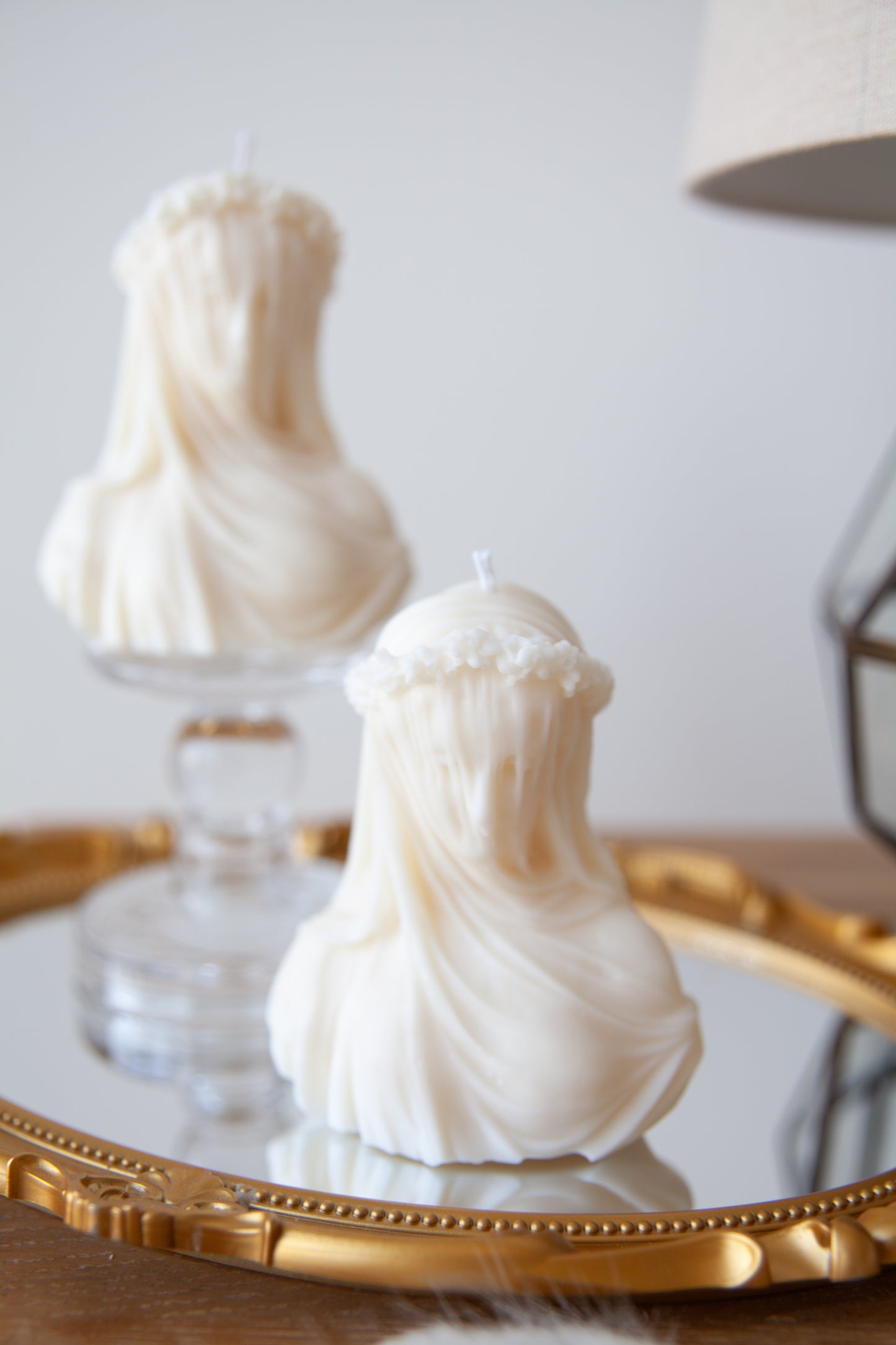 Handmade MS Veil Candle
