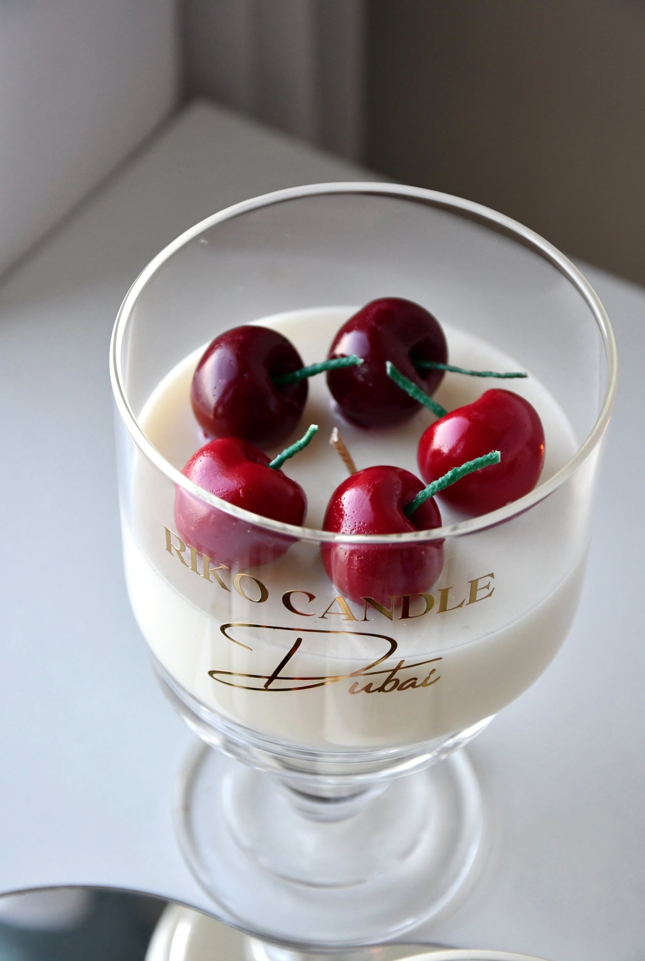 Cherry candle