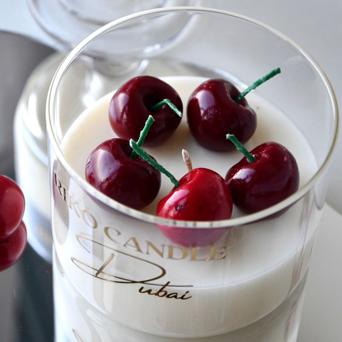 Cherry candle