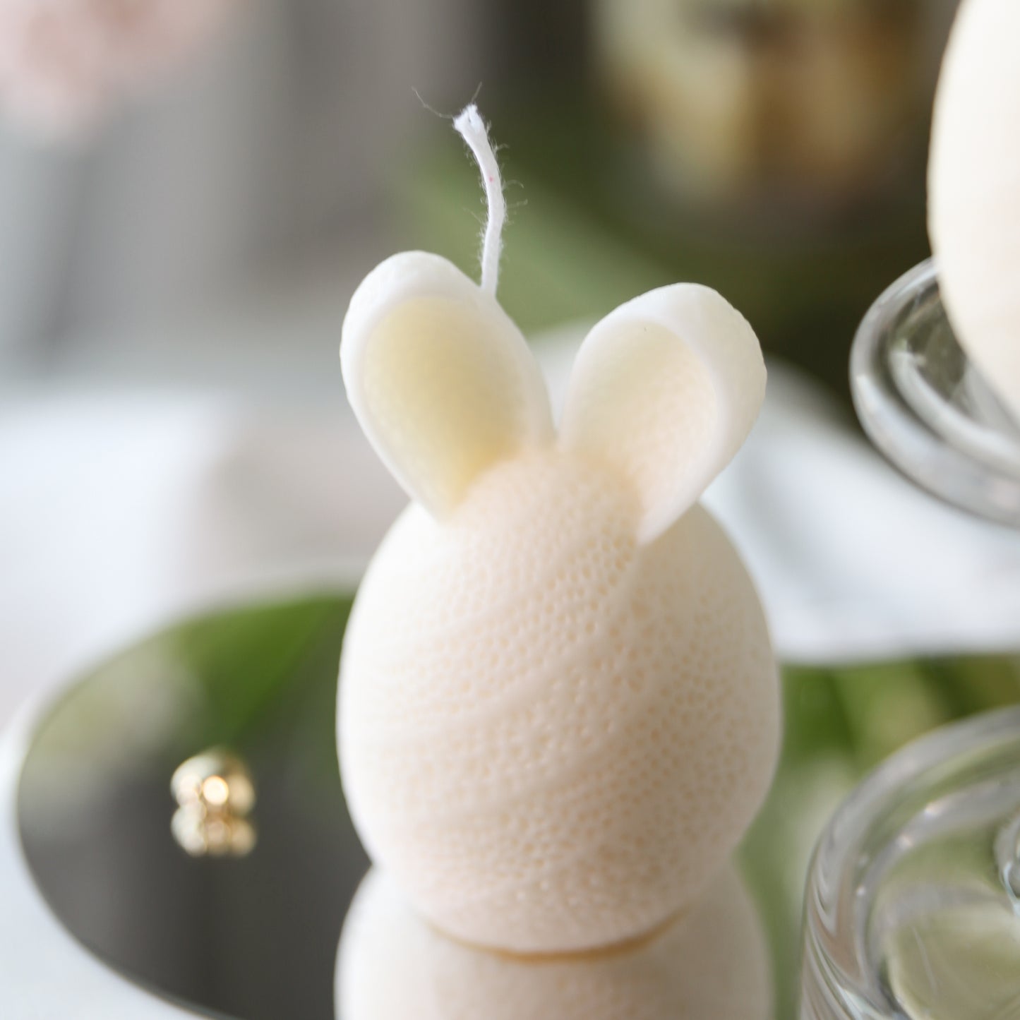 Sweet Bunny Ear Candle