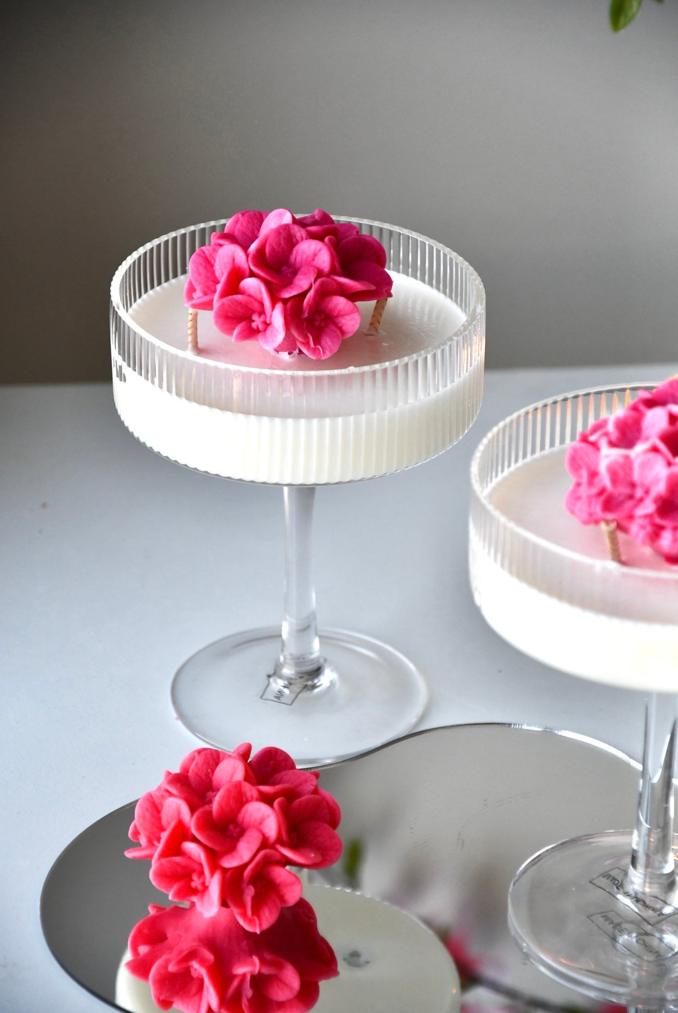 Handmade Chamomile Flower Candle