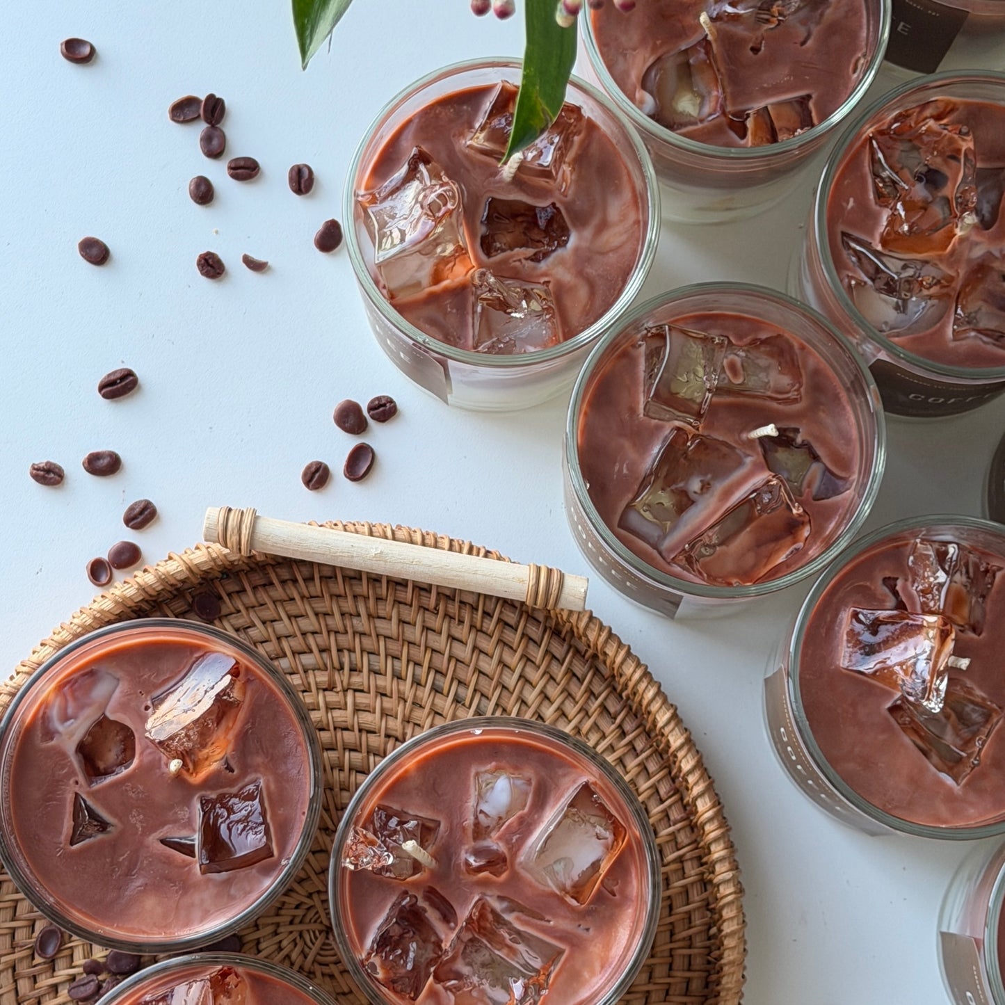 Iced Coffee Latte Candle
