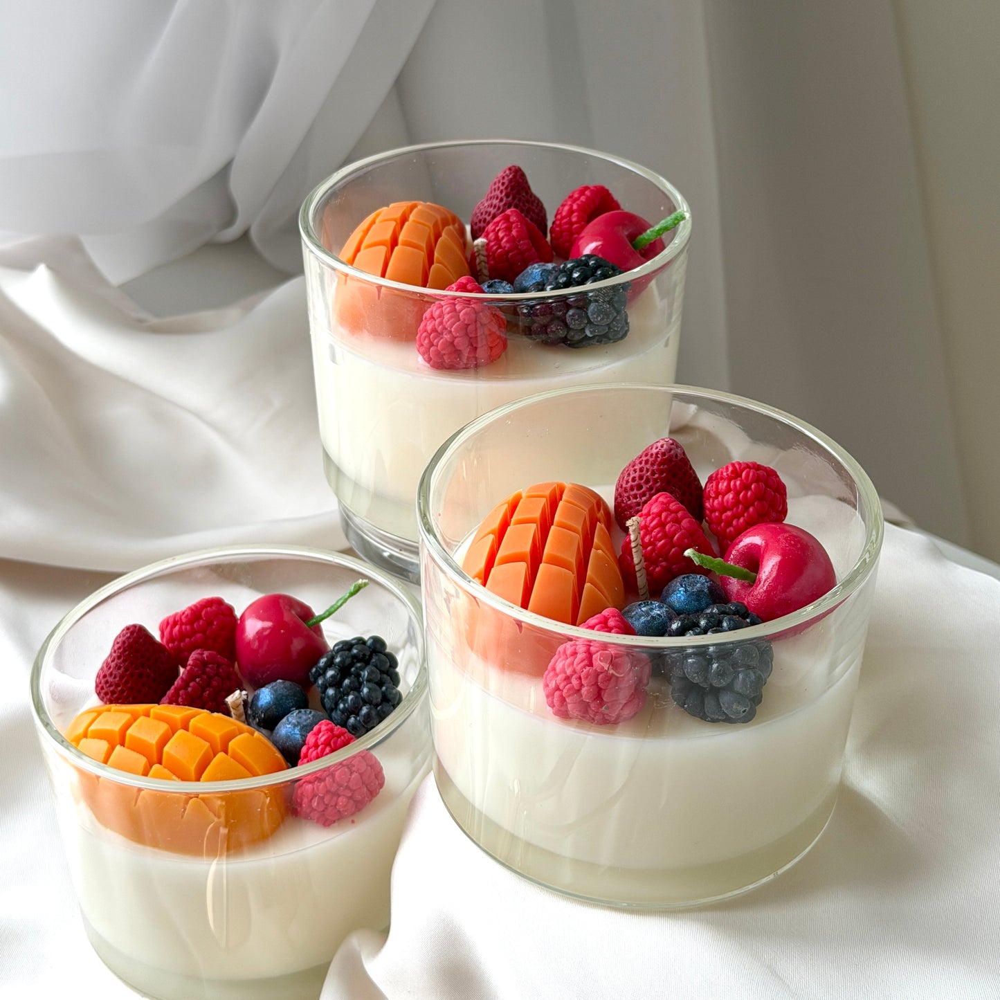Acai bowl candle