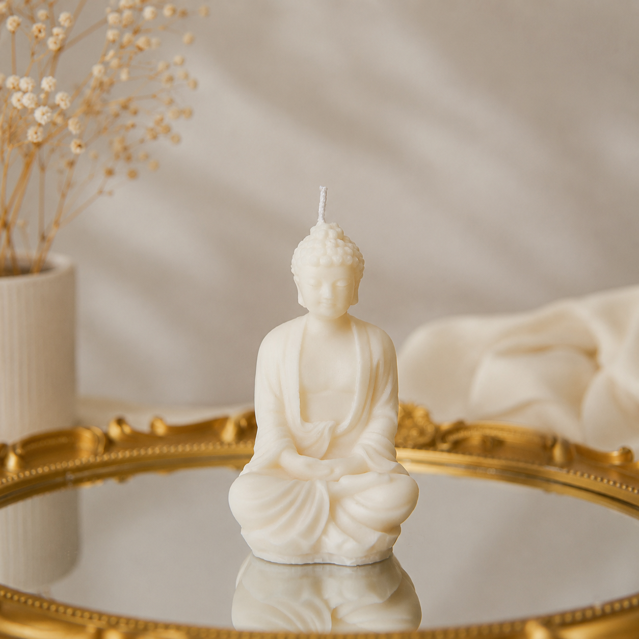 Buddha candle