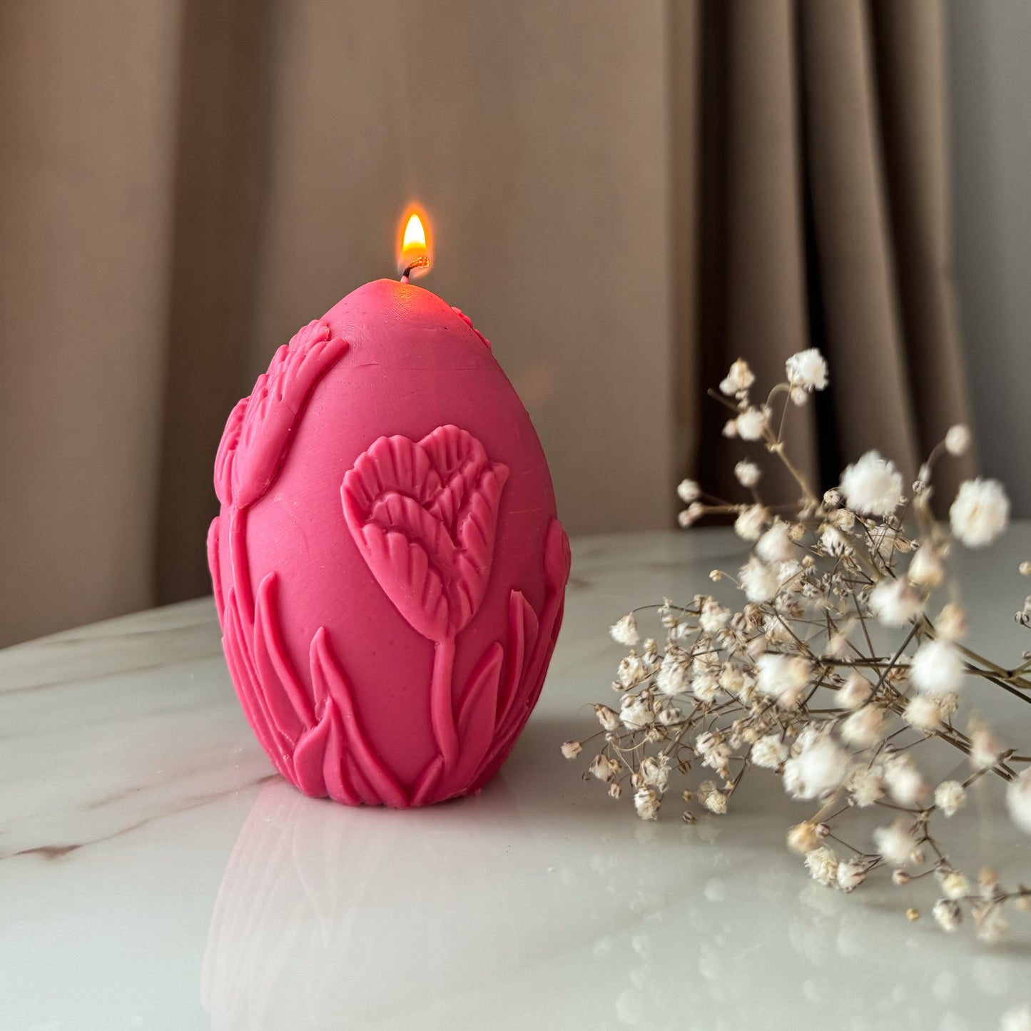 easter egg candle