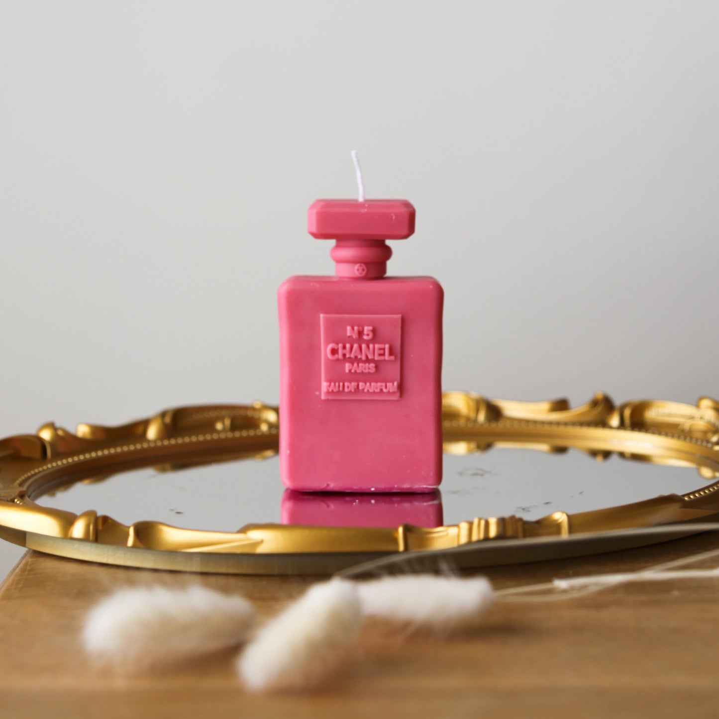 chanel perfume bottle candle