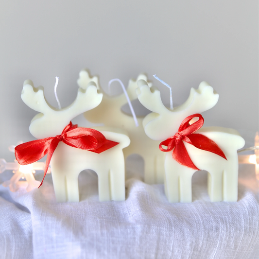 Reindeer Candle