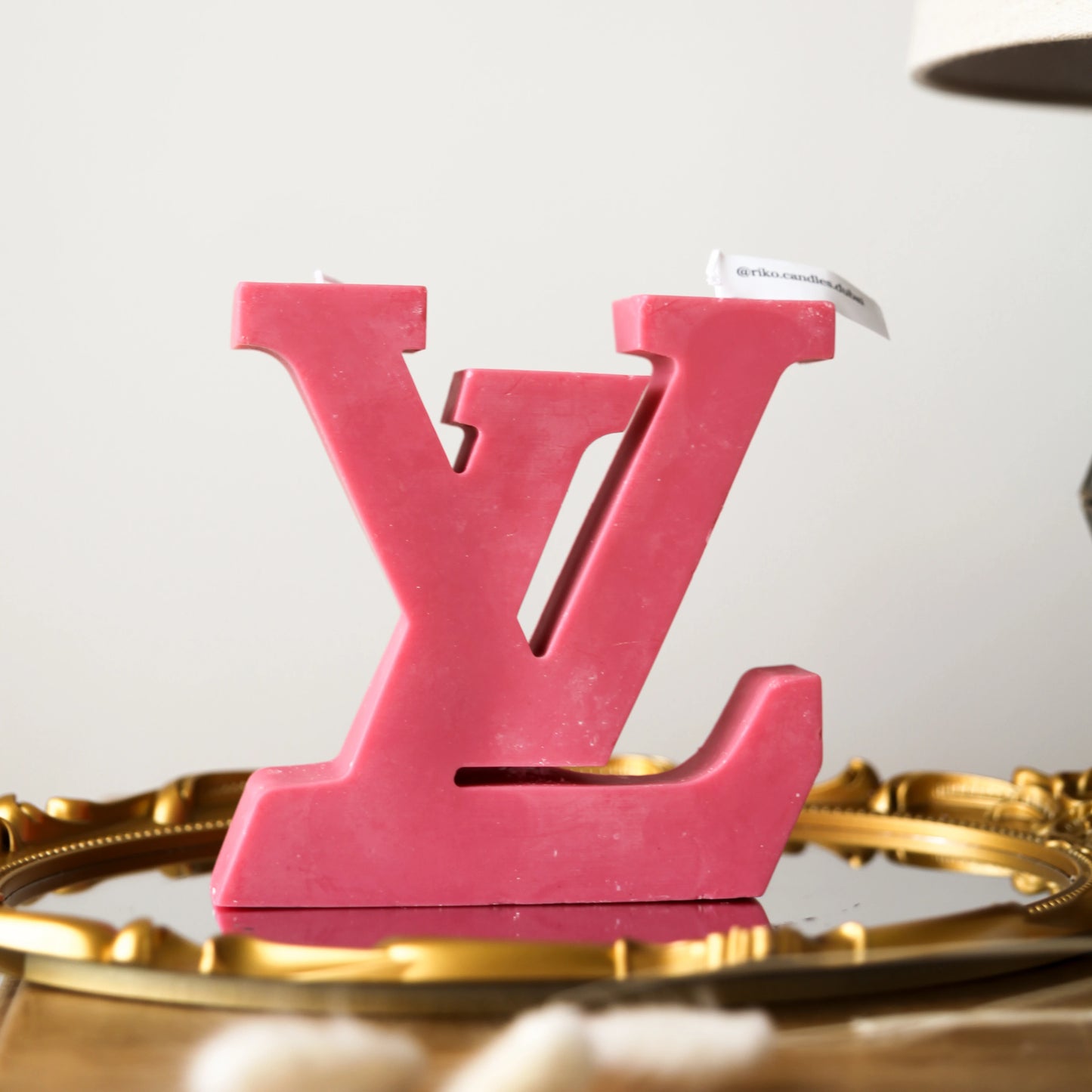 LV Monogram Candle