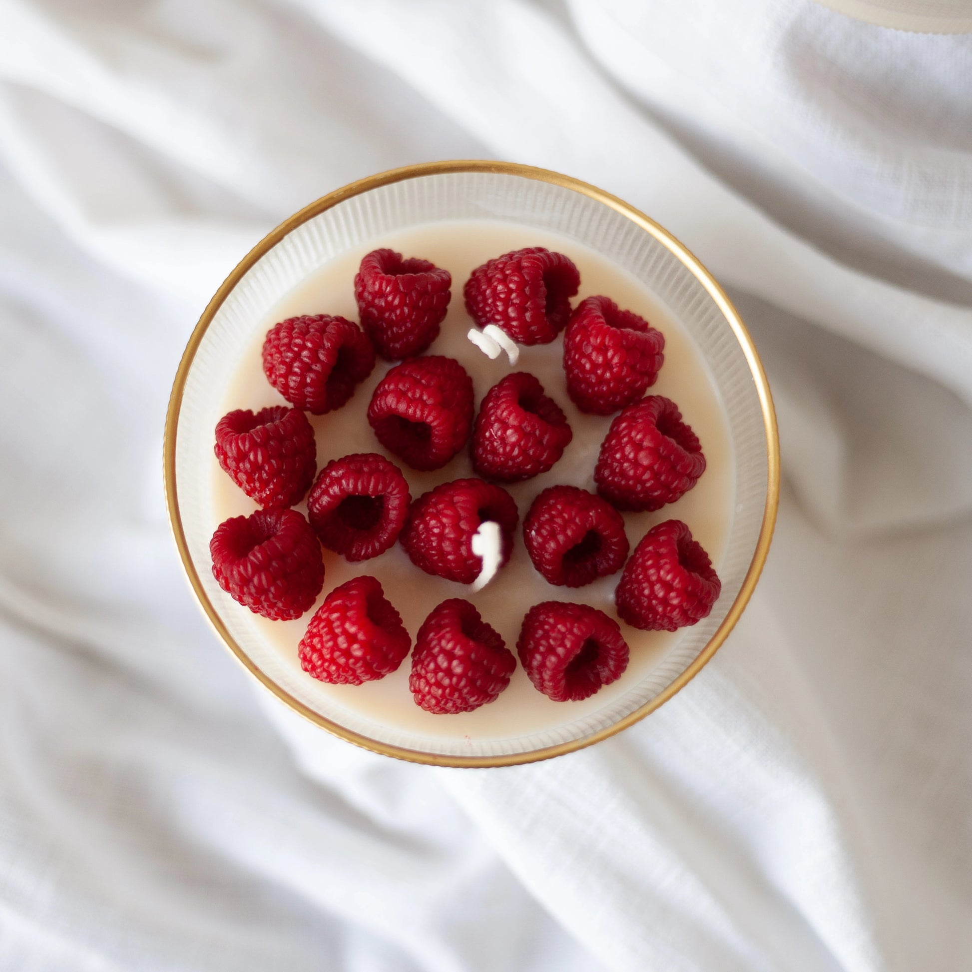 raspberry candle